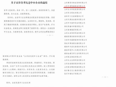 贺：QY球友会体育被省政府评为全省先进中小企业！